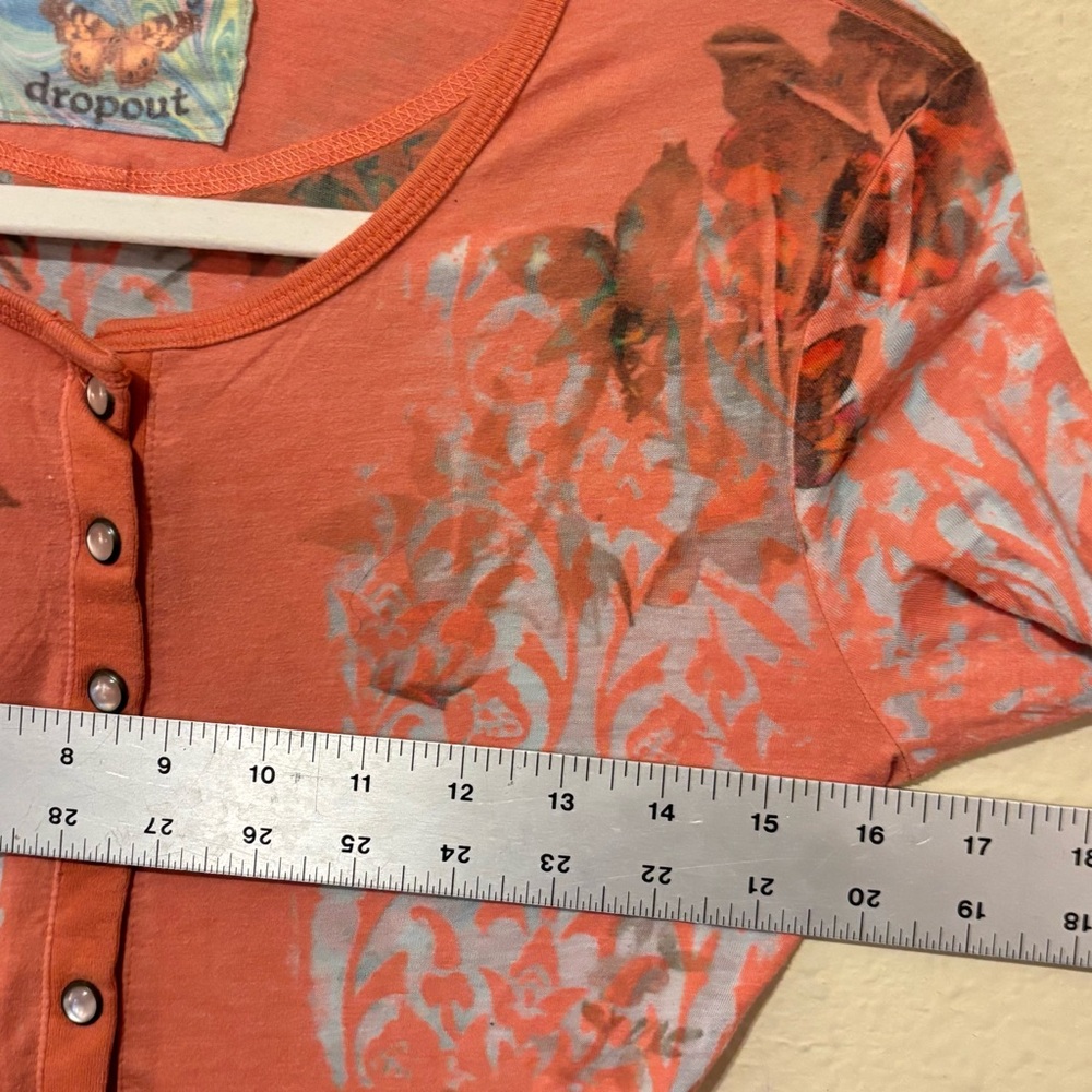 Butterfly Dropout Long Sleeve Top - Picture 12 of 13
